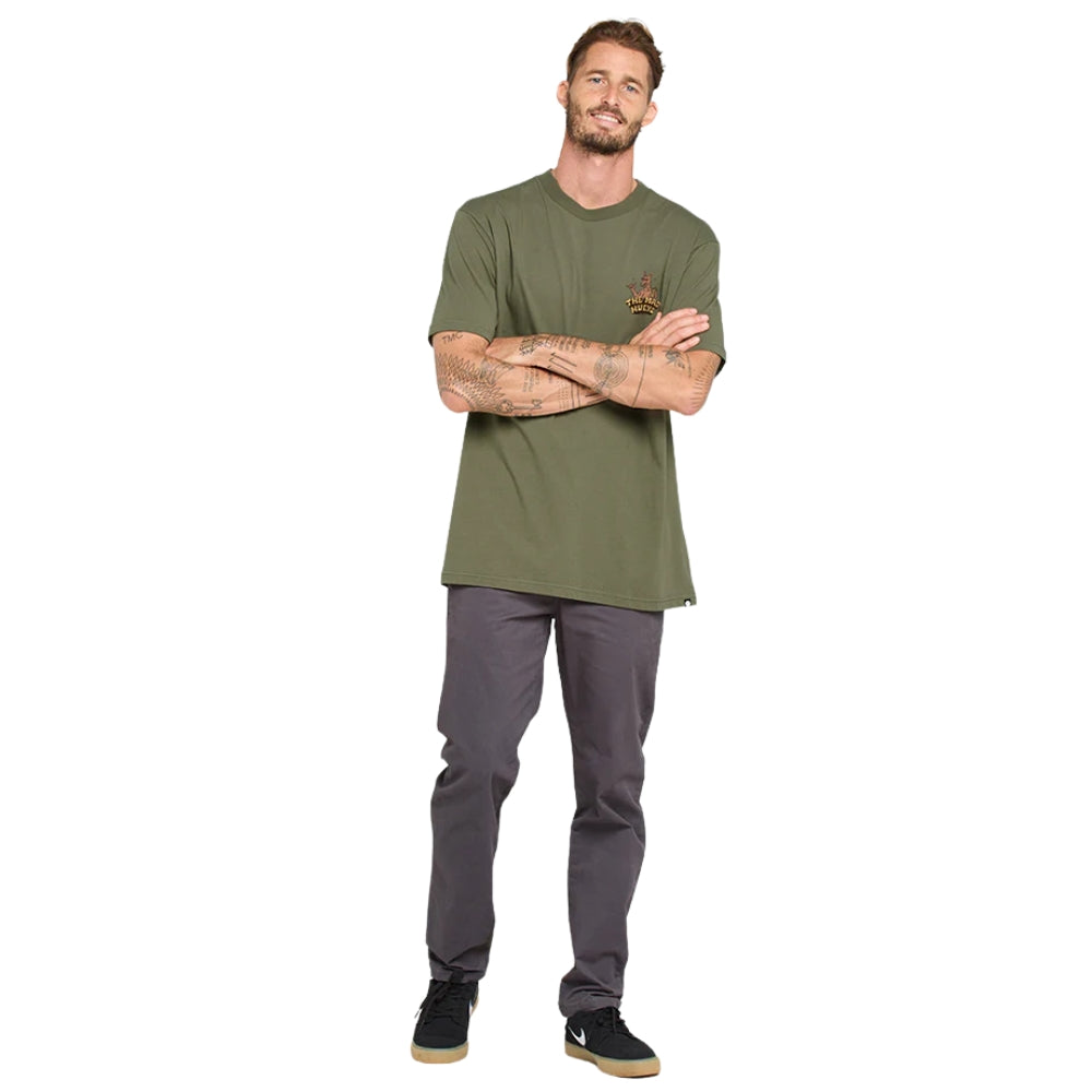 LOVIN EVERY MINUTE | SS TEE - OLIVE