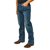 Ringers Western Sturt Mens Relaxed Leg Jeans - Mid Blue