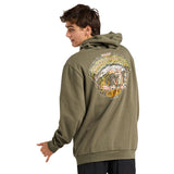 LOVIN EVERY MINUTE | HOODED PULLOVER - OLIVE
