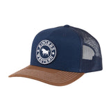 Ringers Western Signature Bull Trucker Cap - Navy /  Chocolate