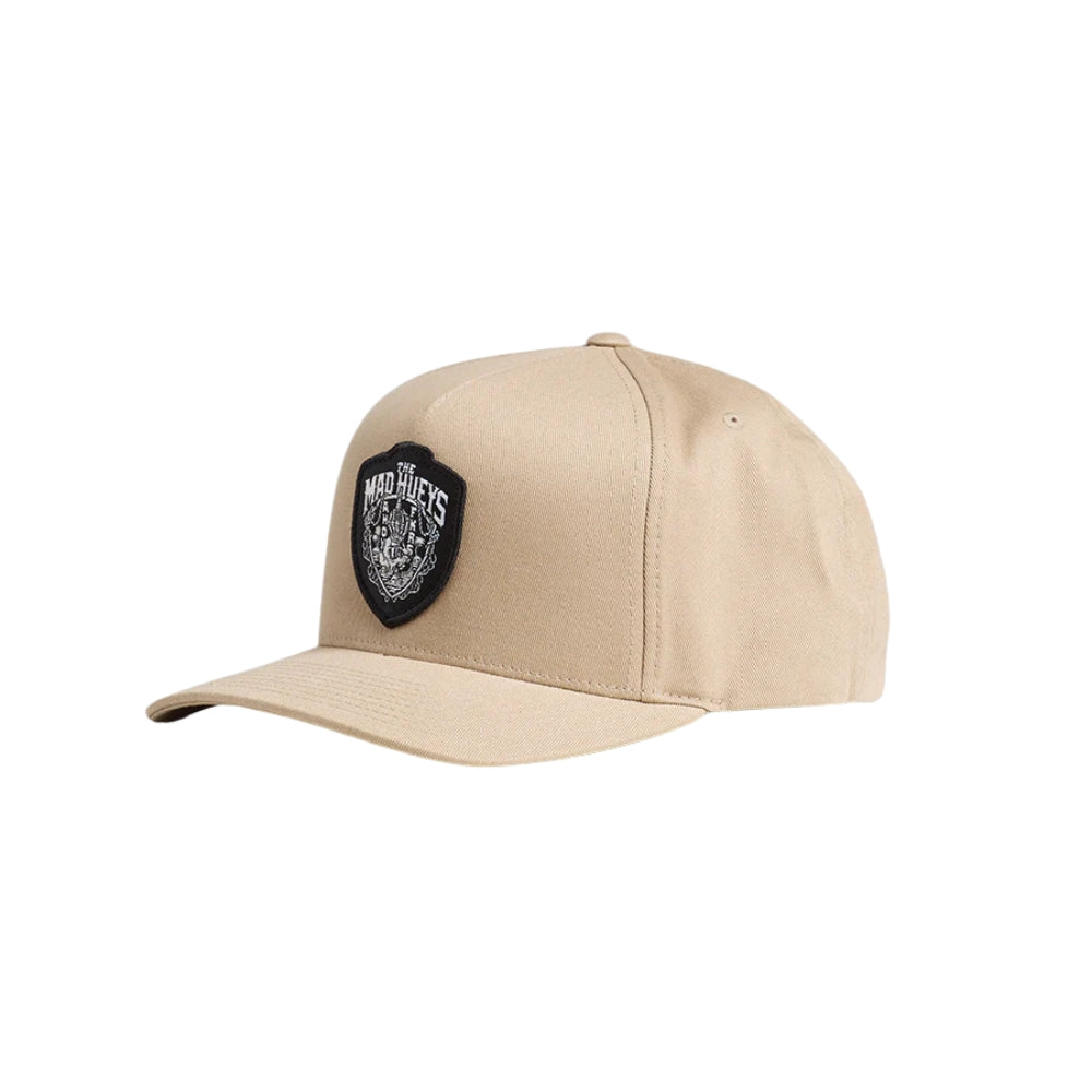 THE MAD HUEYS AHOY FKRS | TWILL SNAPBACK - TAN