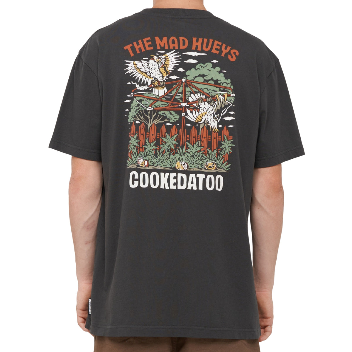 The Mad Hueys GOON COOKEDATOO | SS TEE - Vintage Black