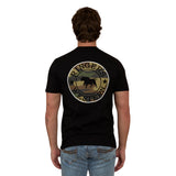 Ringers Western Signature Bull Mens Classic T-Shirt - Black/Camo