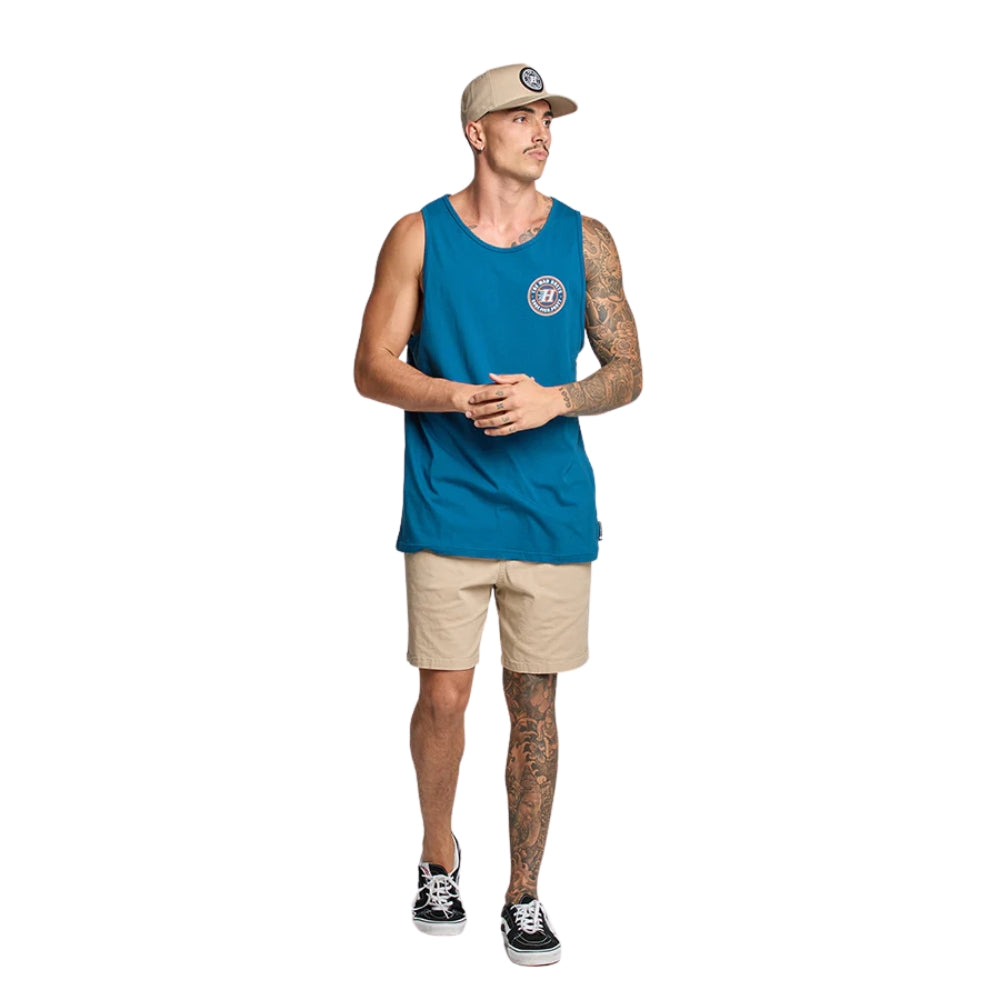 THE MAD HUEYS H SERIES | TANK - DARK COBALT