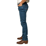 Ringers Western Mitchell Mens Straight Leg Jeans - Mid Blue