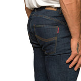 Ringers Western Mitchell Mens Straight Leg Jeans - Dark Blue