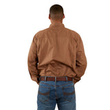 Ringers Western King River Half Button Work Shirt - Clay