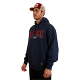 Ringers Western Daylesford Mens Australian  Cotton Fleece - Navy / White