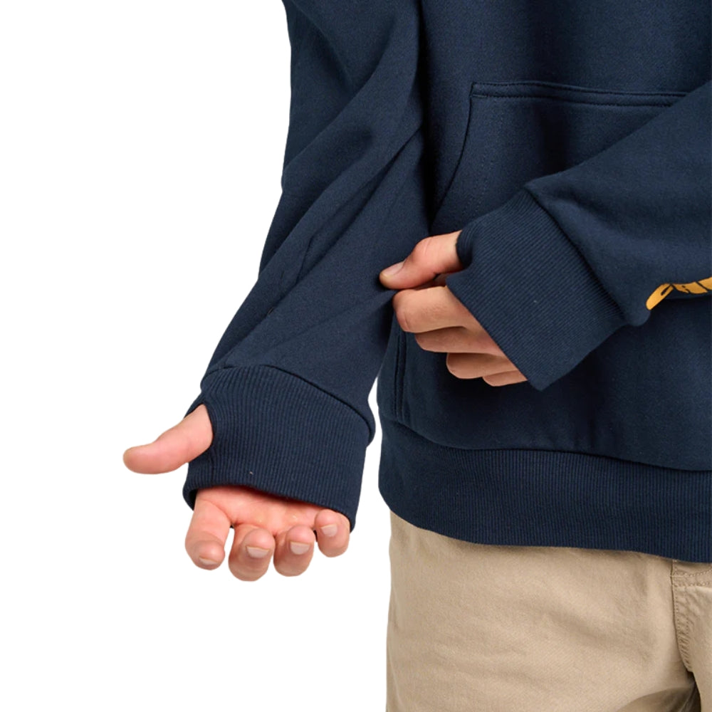 TROPIC CAUGHT FK ALL | FISHING HOODED PULLOVER - NAVY