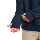 TROPIC CAUGHT FK ALL | FISHING HOODED PULLOVER - NAVY