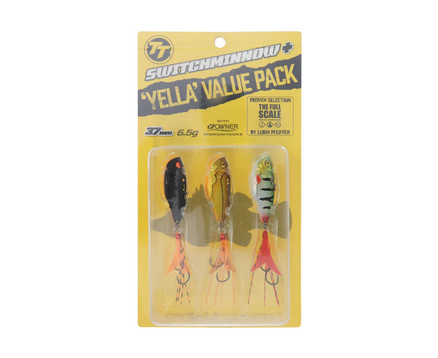 TT SWITCHMINNOW + YELLA VALUE PACK 37mm