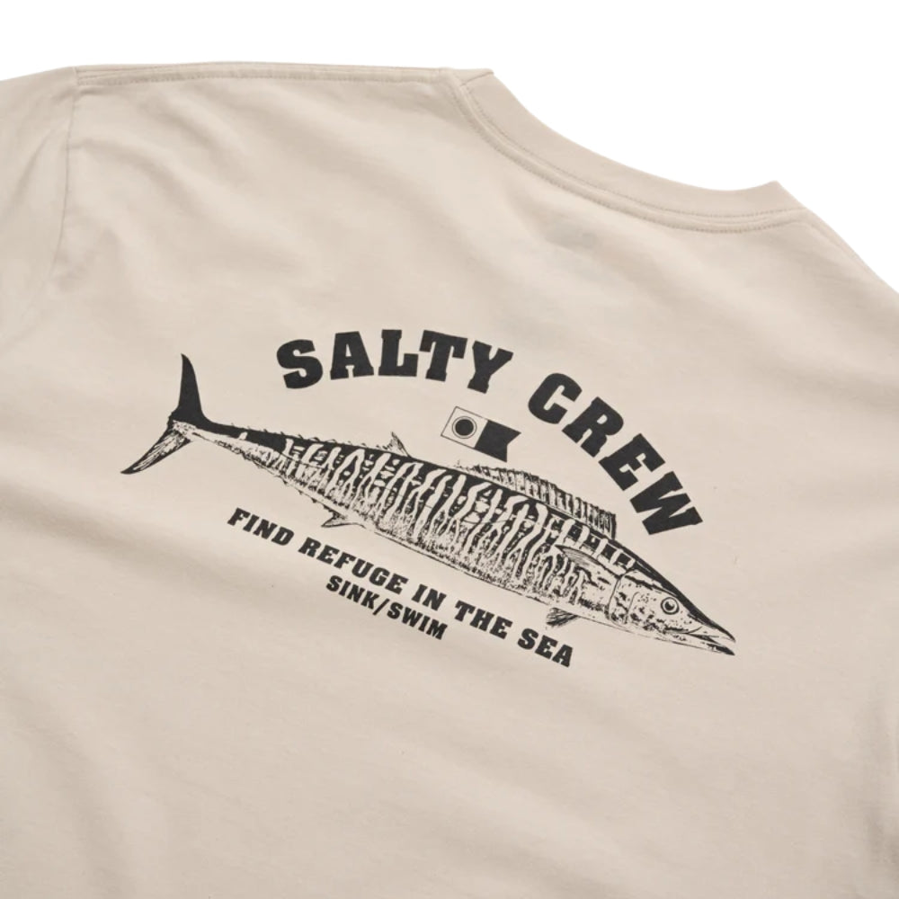 Salty Crew Wahoo Stamp Premium SS Tee Sand