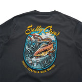 Salty Crew Red Fish Premium SS Tee Coal