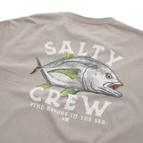 Salty Crew Ulua Classic SS Tee Stone Grey