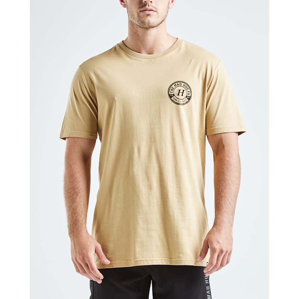 SURF FISH PARTY SS TEE - TAN