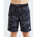 THE DINGO II CAMO QUICK DRY VOLLEY SHORT 18" - BLACK CAMO