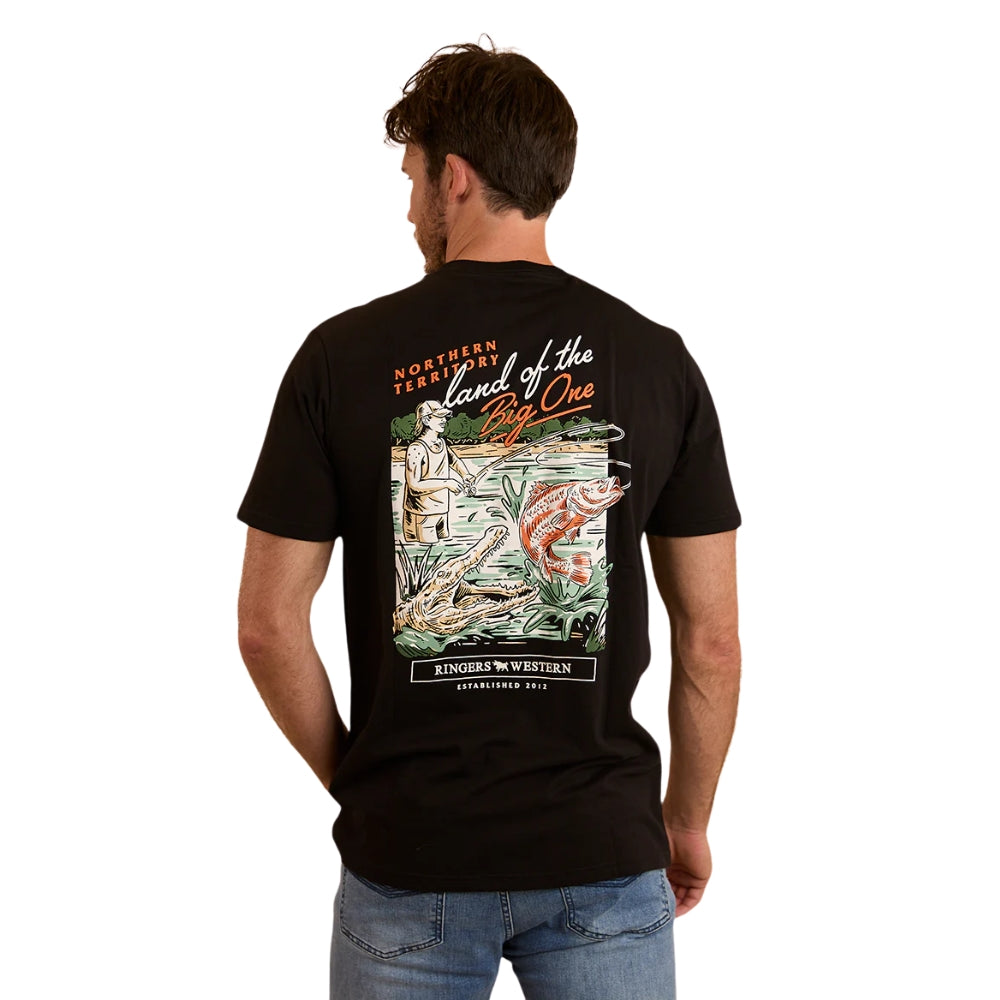 Ringers Western Up North Unisex T-Shirt - Black