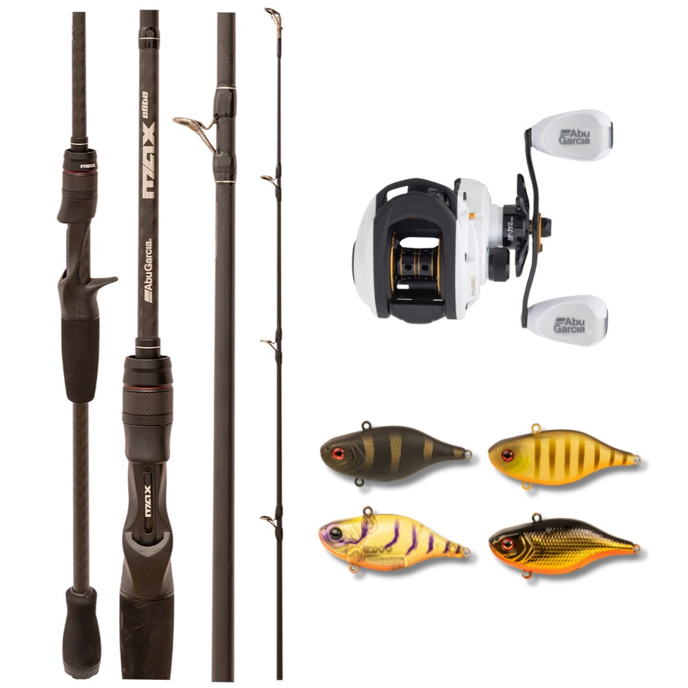 Abu Garcia Max Pro LP / Max Elite 642ML 3-6kg Baitcast Combo