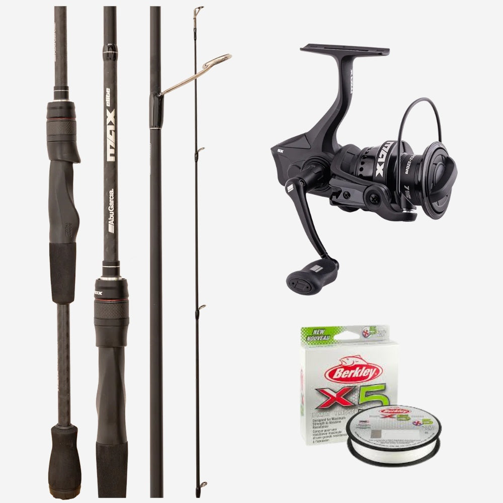 Abu Garcia Max SX 2500 / Max Elite 702L 2–4 kg Spinning Combo
