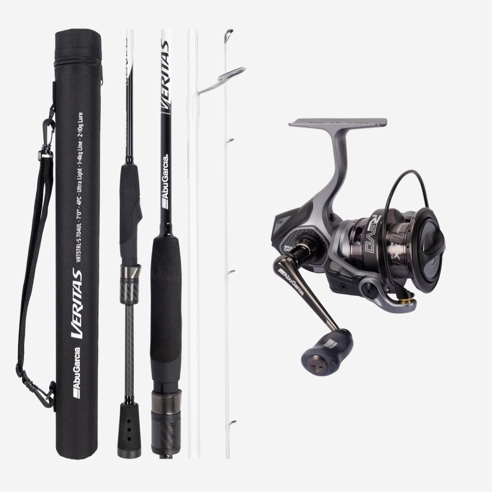 Abu Garcia Revo3 SX 30 / Veritas V5 704M 3-6kg Travel Combo