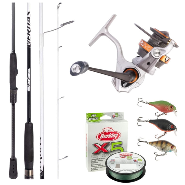 Abu Garcia Revo3 X 10 / Abu Garcia Veritas 702L 2-4kg Spinning Combo