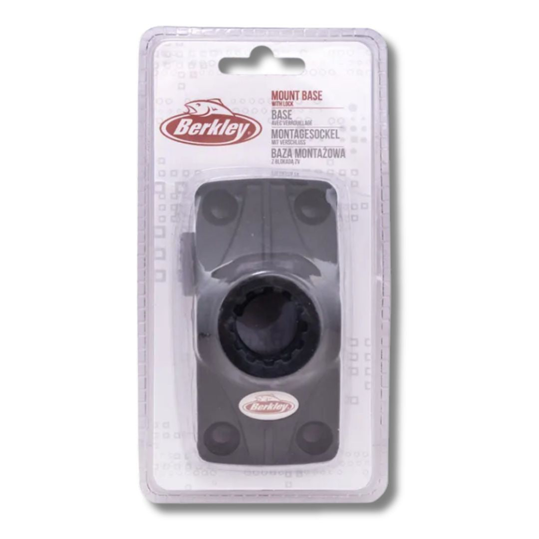 Berkley Fishing Gear Mount Base with Lock