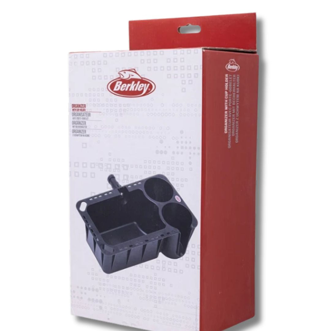 Berkley Fishing Gear Organiser with Cup Holder
