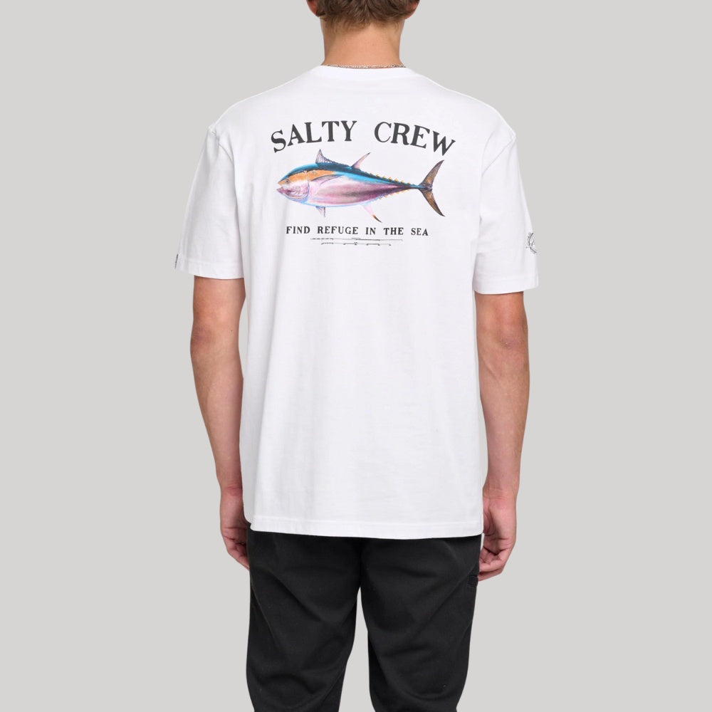 Salty Crew Big Blue Premium SS Tee Shirt White