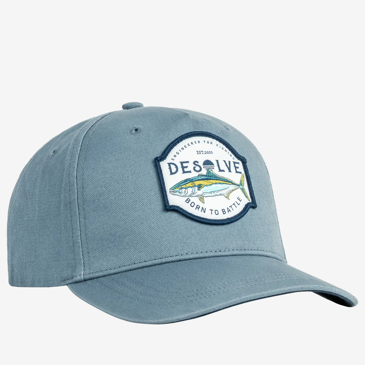 DESOLVE Born to Battle Cap Kingfish Bluestone