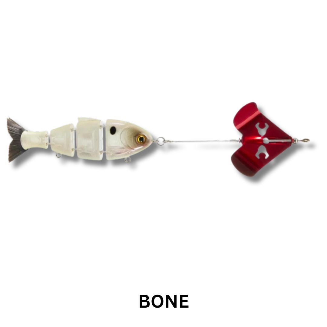 Bucca Buzzing Baby Bull Shad 3.75" Lure