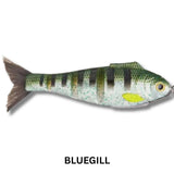 Bucca Weedless Baby Bull Shad 4.5" Lure