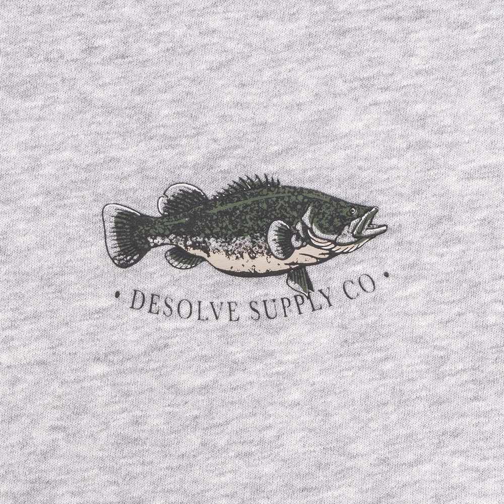 Desolve Cod Hoodie Grey Marle