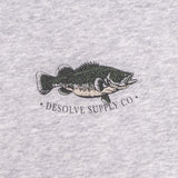 Desolve Cod Hoodie Grey Marle