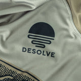 DESOLVE SOLAR DRY HOODIE TRUTTA NATURAL GREY/SHIFT GREEN