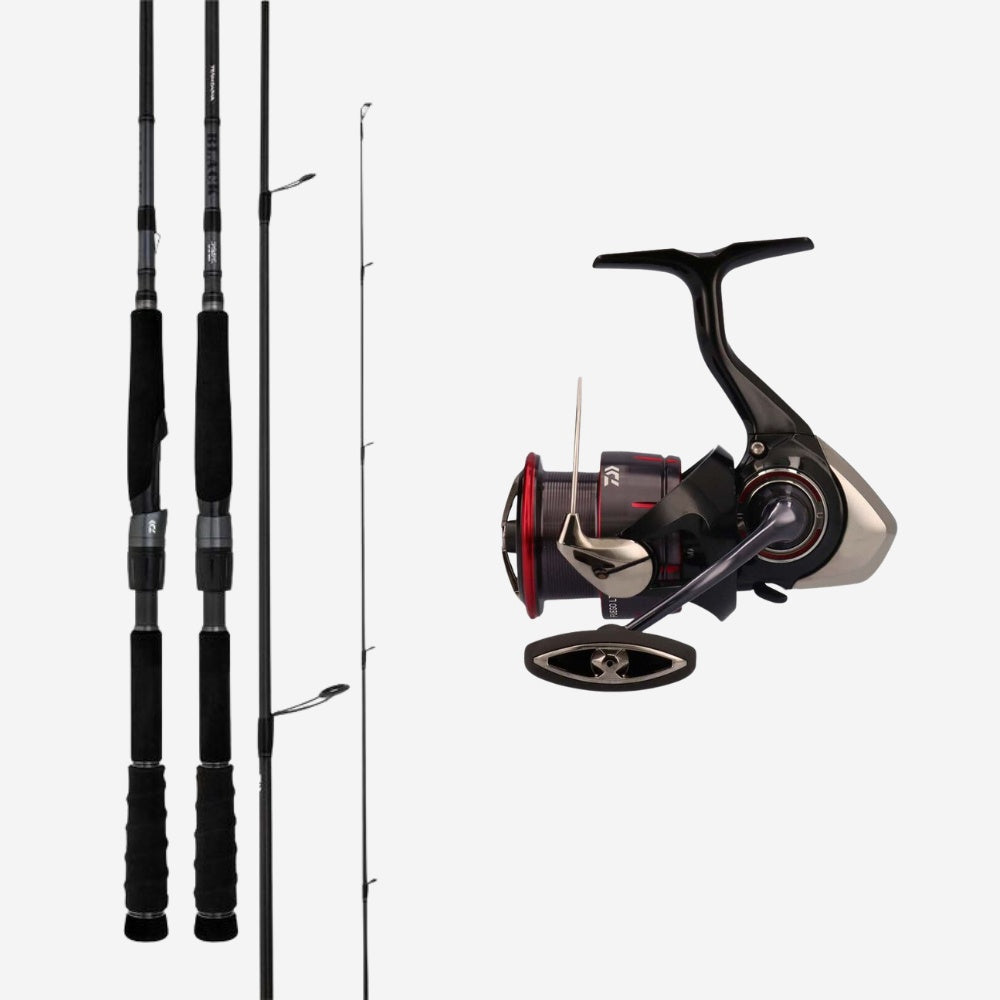 Daiwa 25 Fuego LT 2500D-XH / Daiwa TD Black 702LFS 1.5-4kg Spinning Combo
