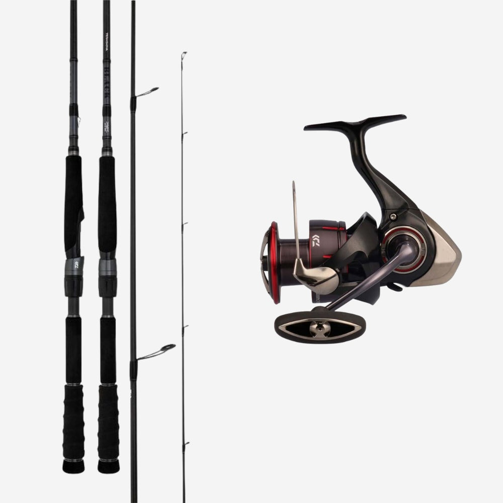 Daiwa 25 Fuego LT 4000D-CXH / Daiwa TD Black 702MXS 5-10kg Spinning Combo
