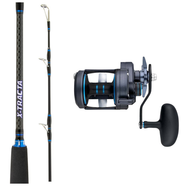 Daiwa 25 Saltist SD 35 / Samurai X-Tracta 6'0" 50-80lb Overhead Combo