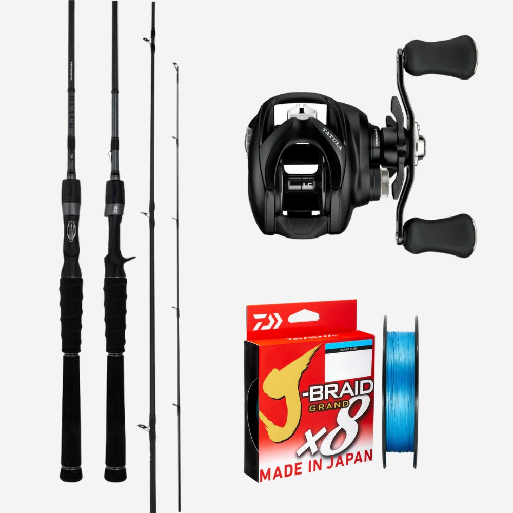 Daiwa 25 Tatula 200 / Daiwa TD Black "Cranky" 641MHFB 5-9kg Baitcast Combo