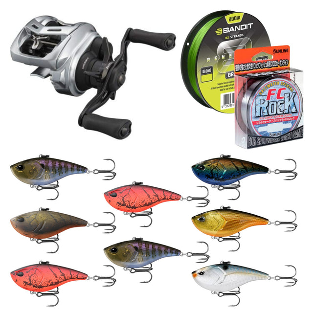 Daiwa 21 Alphas SV TW 800 (Left) Reel Bundle