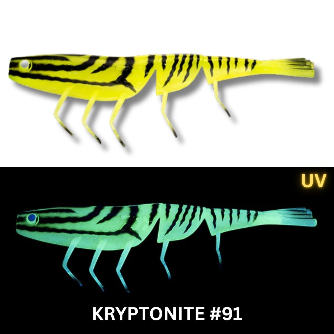 Daiwa Bait Junkie 7" Prawn Soft Plastic Lure