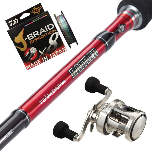 Daiwa Ryoga 150H / TD Battler "Notorious" 792XXH-SB 10-20kg Baitcast Combo