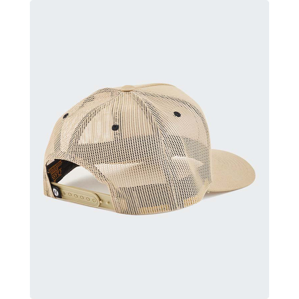 FK OFF IM FISHING AGAIN TWLL TRUCKER -  KHAKI OSFM