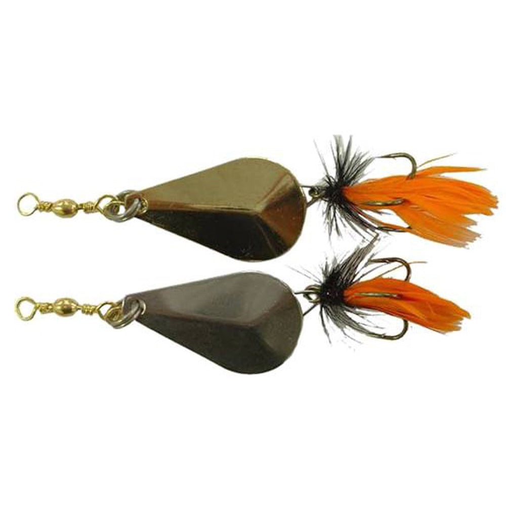 Gillies Hogback Lure Silver/Gold 2 Pack