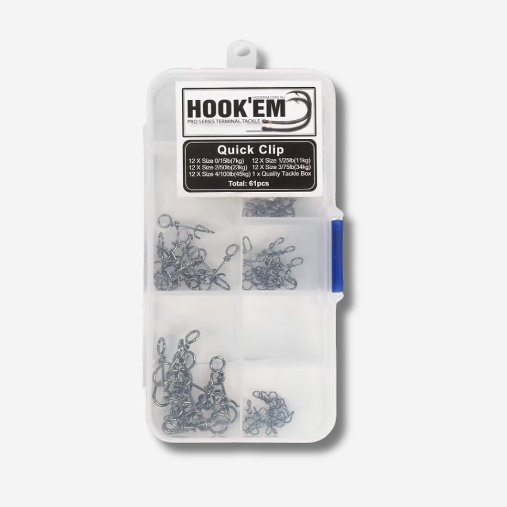 Hook'em Quick Clips Bulk Pack