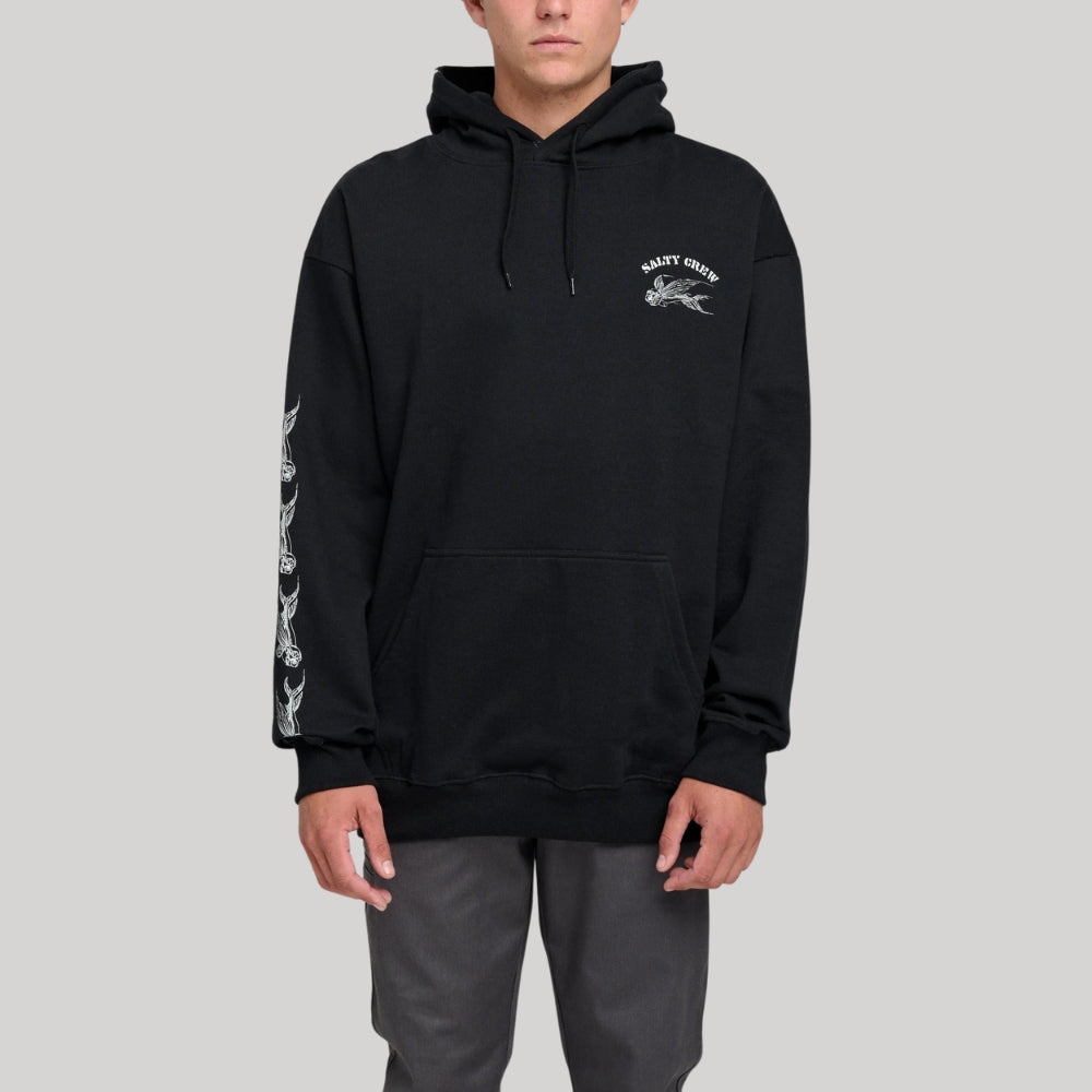 Salty Crew Kamikaze MW Hoodie Black