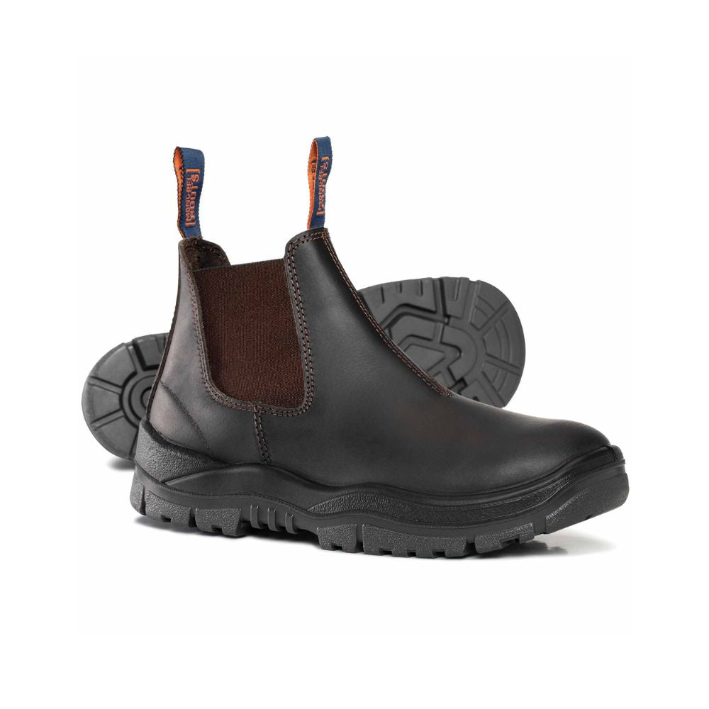 Mongrel Boots 240090 Elastic Sided Safety Work Boot Oil Kip