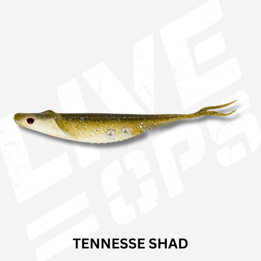 Nomad Live Ops Cobra Shad 4.5" Lure 4pcs