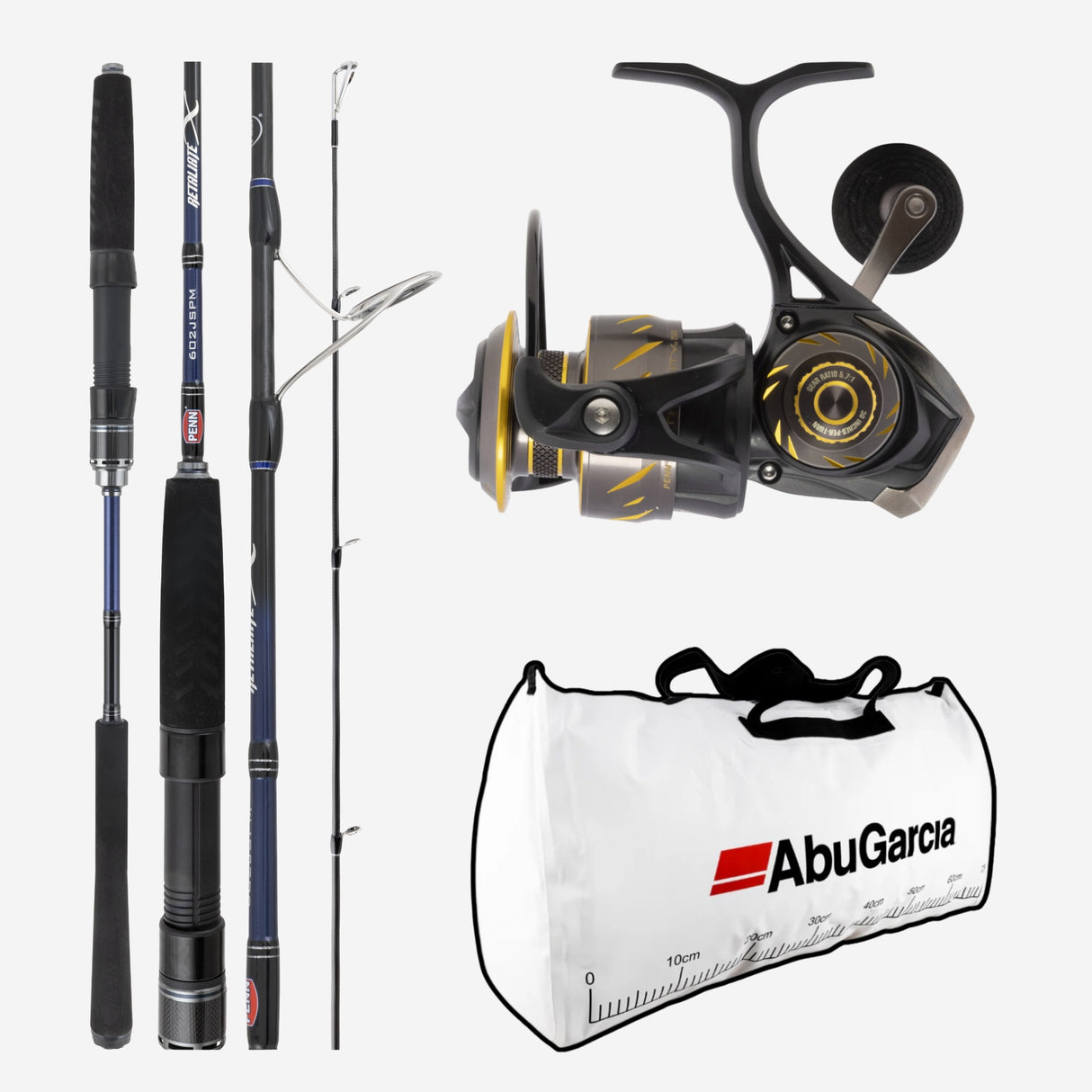 Penn Authority 4500 / Penn Retaliate X 602 PE 2-4 Jigging Combo