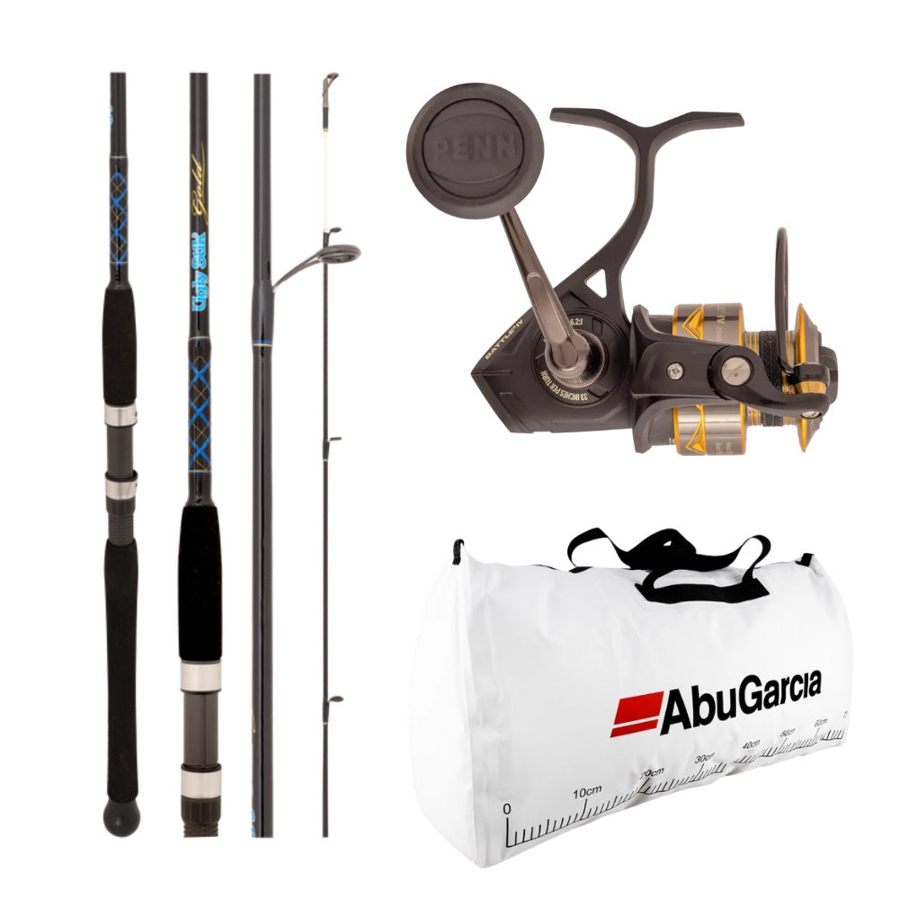 Penn Battle IV 2500 / Ugly Stik Gold 702L 2-4kg Spinning Combo