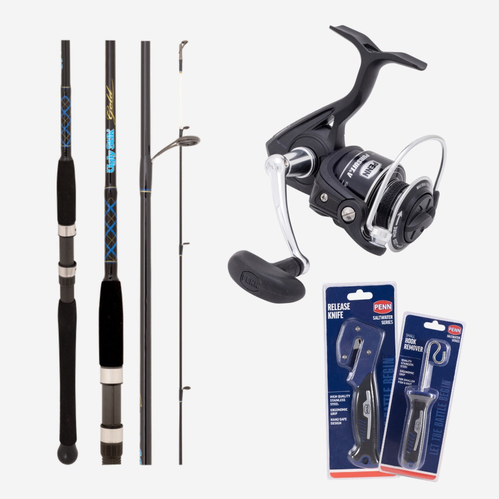 Penn Pursuit V 3000 / Ugly Stik Gold 602M 4-8kg Spinning Combo